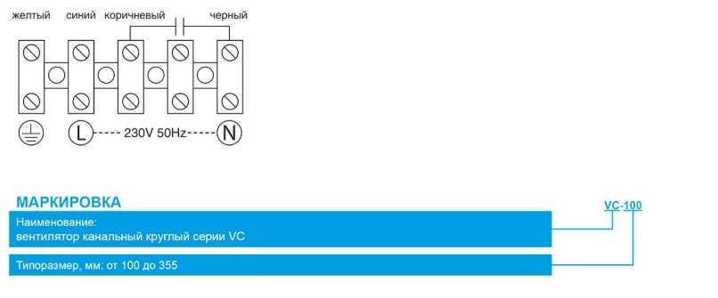 Вентилятор канальный круглый VC — изображение 6