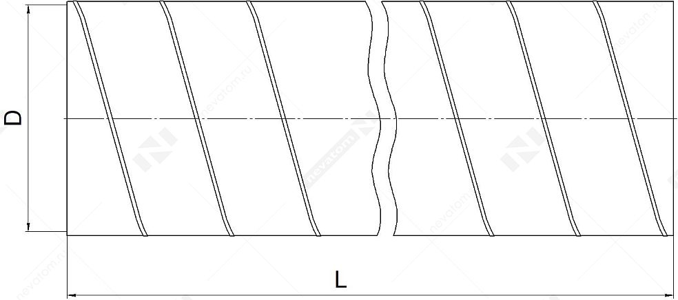 Воздуховод-100-3000-оц.-0.5-г.г — изображение 2